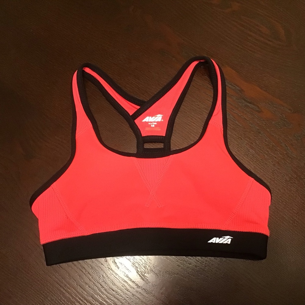 Women’s AVIA XS Hot Pink Racer Back Sports Bra